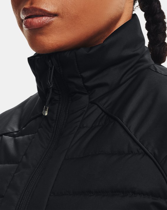 Damen UA Storm Insulate Jacke, Black, pdpMainDesktop image number 3